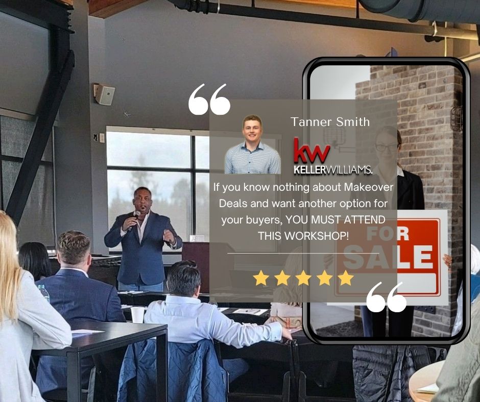Tanner Smith, Keller Williams — You must attend this workshop